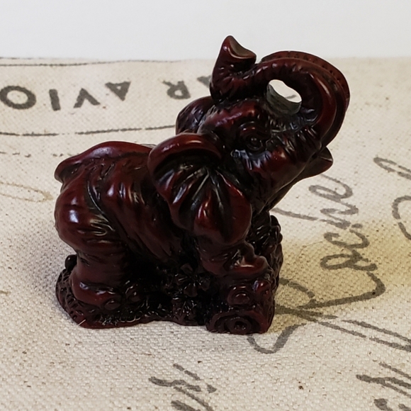 Rare vintage 2 piece lot of elephants, EUC, lots - Picture 3 of 5